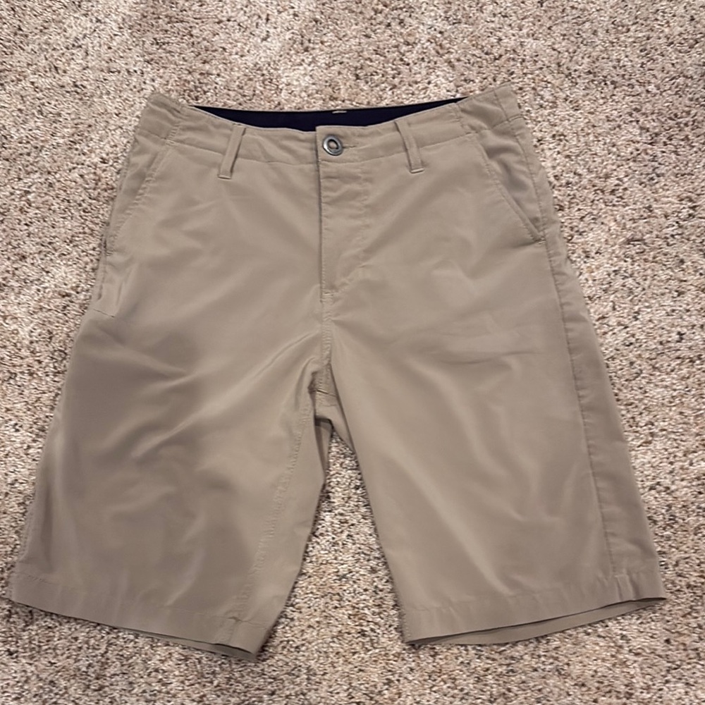 Volcom Tan Knee-Length Shorts Lightweight Design